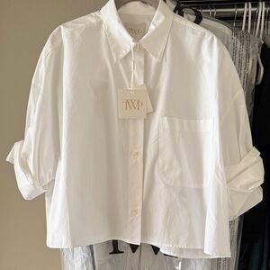 TWP Next Ex Cropped Shirt M/L